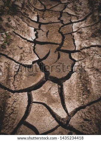Similar – Image, Stock Photo Earth cracked Summer