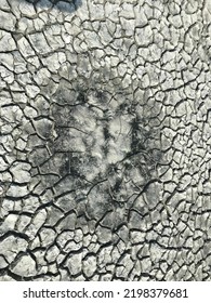 Dry Cracked Desert. Global Warming Concept. Turkey