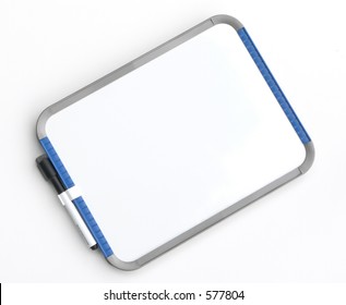 Dry Erase Memo Board Over White