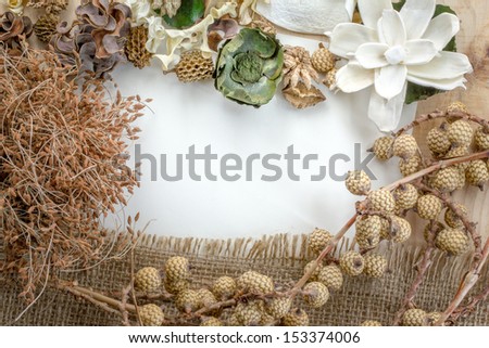 Similar – Image, Stock Photo Green Wellness with Massage Compress Herbs Ball and Flowers