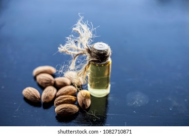 Dry fruit essence of Almonds or Prunus dulcis or Badam used in many Indian and Asian beverages and in sherbats.