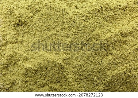 Dry henna powder as background