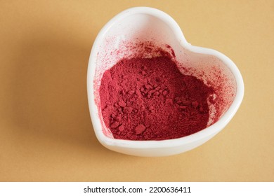 Dry Hibiscus Flower Petal Powder For Making Cosmetics, DIY Natural Beauty Ingredients, Zero Waste Lifestyle, Non-toxic Ingredients For Sensitive Skin