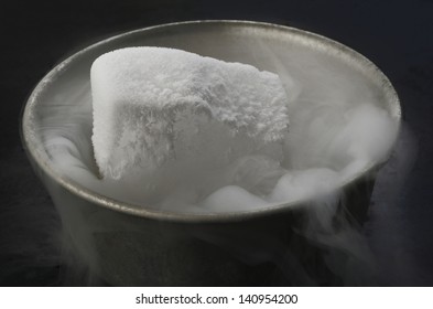 Dry Ice In Bowl