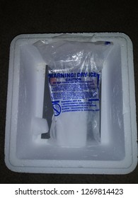 Dry Ice In Container