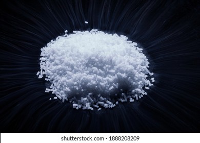 Dry Ice In Production ( The Solid Form Of Carbon Dioxide)