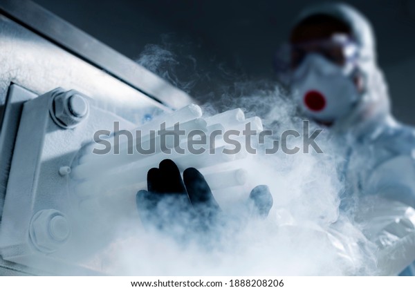 Dry
ice in production ( the solid form of carbon
dioxide)