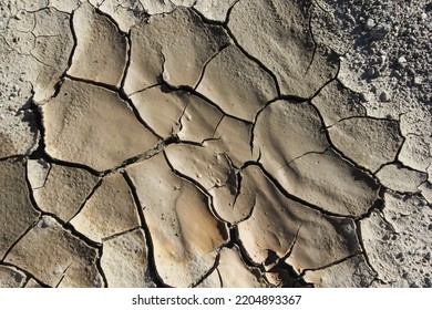 A Dry Lake Bed Print