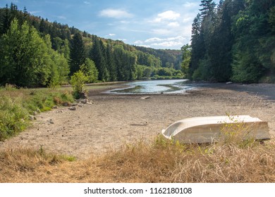 Dry Lake In Ochoz, Near Brno, Czech Republic