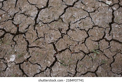 Dry Land Drought Cracked Ground 