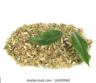 Dry Mate Tea, Isolated On White