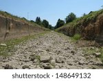dry riverbed