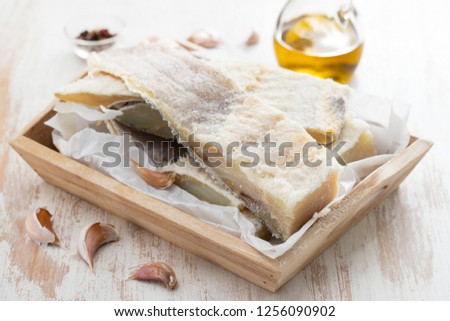 dry salted cod fish