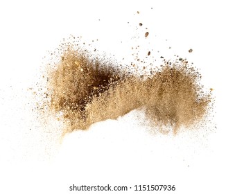 Dry Sand Explosion