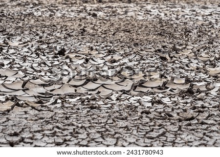 Similar – Image, Stock Photo dry soil without plants close up