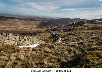 Dry Stone Wall Carneddau Mountains