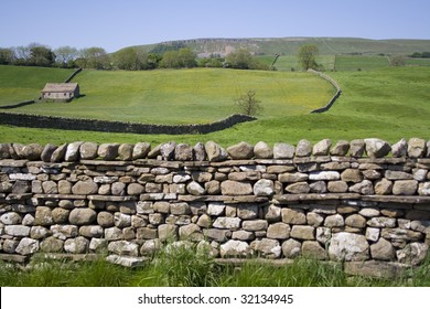 A Dry Stone Wall In The Yorkshire Dales