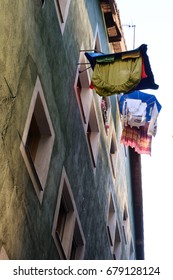 Drying clothes