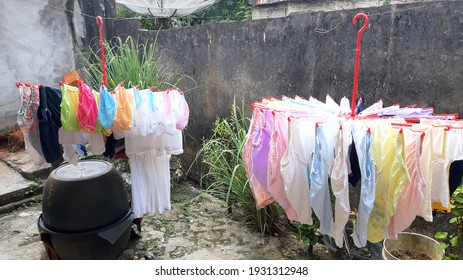 Drying Clothes That Are Wet During The Day