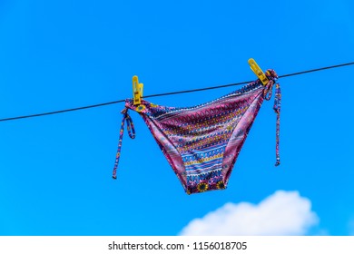 952 Female Panties Hanging On Rope Images, Stock Photos & Vectors ...