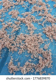 Drying Of Krill Or Euphausiacea For Make Thai Food Style