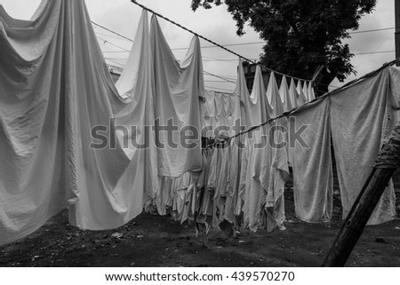 Similar – Image, Stock Photo washing day