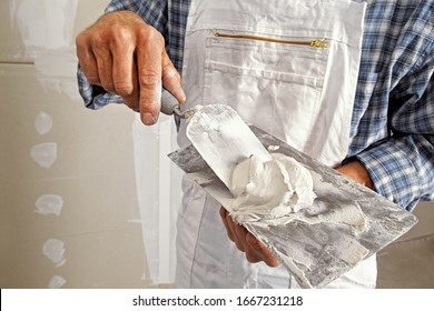 Drywall Installation, Filling The Joints Of Plaster Boards 