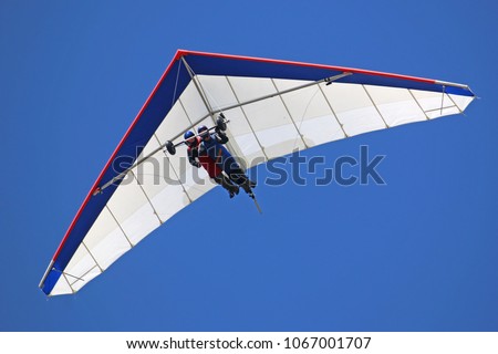 Dual Hang Glider flying