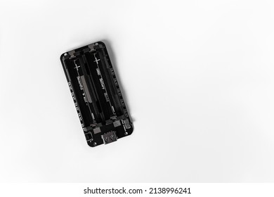 Dual LITHIUM-ION battery holder. 2 cells in parallel