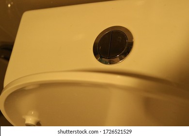 Dual Toilet Flush Button, Left Button For Light Flush, Right Button For Heavy Flush