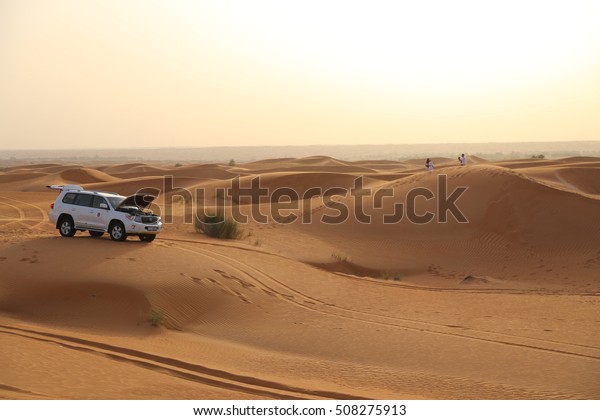 DUBAI -\
23 MAY: Desert Safari in Dubai on 23 May\
2015