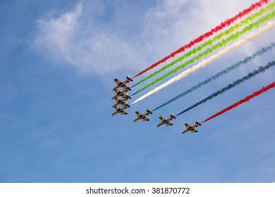 Dubai Air Show In A Summer Day, UAE