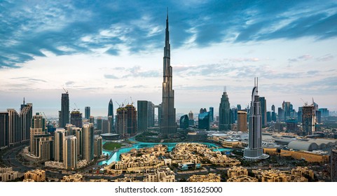 Dubai Uae February 18 Burj Khalifa Stock Photo (Edit Now) 626215625