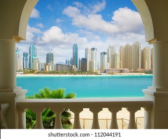 Dubai City, View From Villa