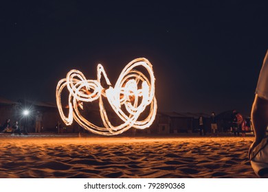 Dubai Desert Fire Show