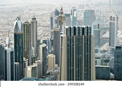 Dubai International Financial Centre. View From Dubai's Tower