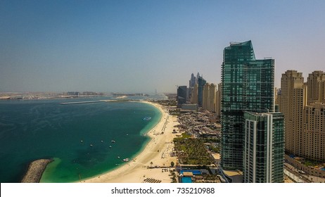 Dubai Jumeirah Beach Aerial