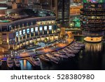 Dubai marina in the United Arab Emirates