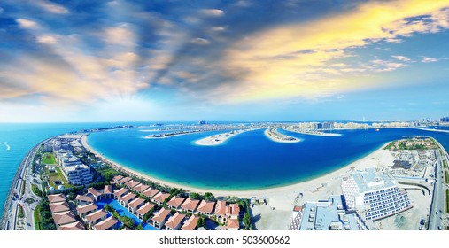 Dubai Palm Island.