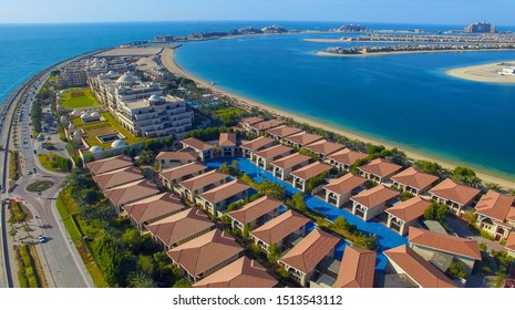 Dubai Palm Jumeirah Aerial View Stock Photo (Edit Now) 1513543112 ...