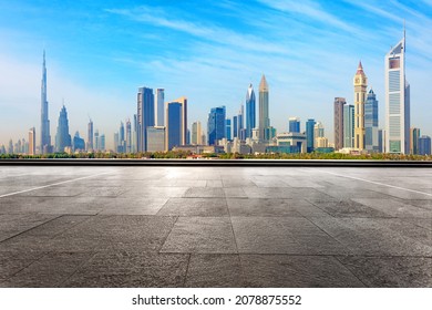 Dubai panaromic view from floor. day view. - Shutterstock ID 2078875552