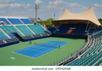 Dubai Tennis Stadium, The Tennis Stadium Has A Capacity Of 5,000 People 03 October 2010