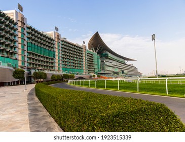 Dubai, UAE - 02.21.2021 
Meydan Hotel And Racecourse.