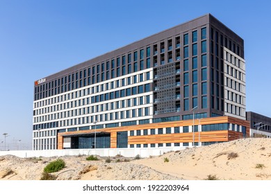 Dubai, UAE, 22.02.2021. New flydubai Headquarters building finished.