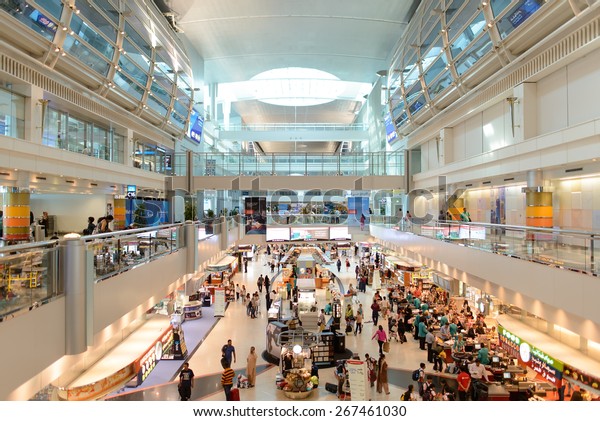Dubai Uae April 18 2014 Airport Stock Photo 267461030 Shutterstock Dubai Uae April 18 2014 Airport Stock Photo 267461030 Shutterstock