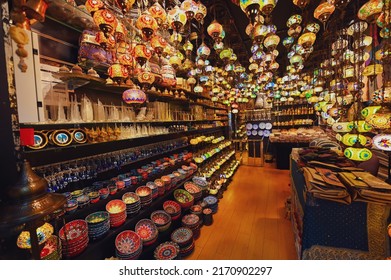 Dubai, Uae, June 10, 2022. Traditional Old Souk. 