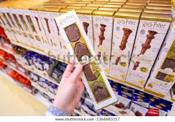 Dubai Uae March 2019 Chocolate Harry Royalty Free Stock Image