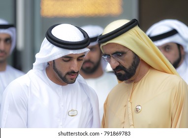 DUBAI, UAE - MARCH 25, 2017 
: Sheikh Mohammed Bin Rashid Al Maktoum In Dubai.