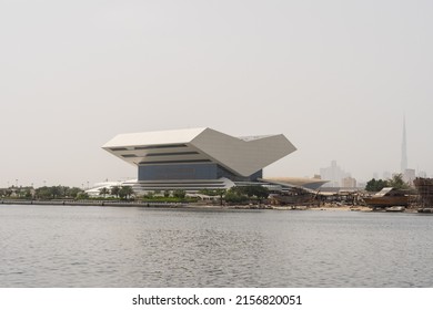 Dubai , UAE - March 4, 2022: Mohammed Bin Rashid Library ( MBR ) is a large library in the Al Jaddar locality of Dubai, UAE .
