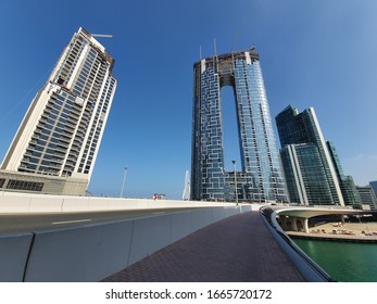 Dubai, UAE - March 5, 2020: Construction Of Address Jumeirah Beach Resort Hotel  